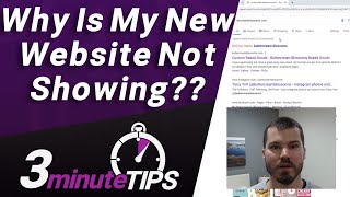 Why Is My Website Not Showing on Google [upl. by Gytle993]