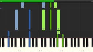 George Frideric Handel  Hornpipe from The Water Music Suite  Piano Cover Tutorials [upl. by Hallimaj274]