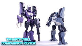 Transformers Animated Shockwave amp Longarm Prime CHILL COMPARISON REVIEW [upl. by Kilby]