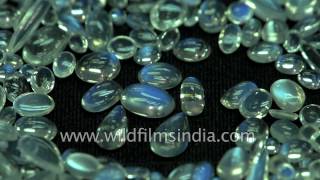 Mineral wealth of Sri Lanka The stunning Moon stone [upl. by Sipple]