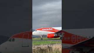 easyJet GEZAU departing to Liverpool from City of Derry airport shorts easyjet [upl. by Jempty716]