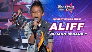 WOW Padu Persembahan Aliff  Bujang Senang  Ceria Megastar Ministar [upl. by Udell381]