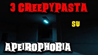 3 Creepypasta su Apeirophobia Roblox [upl. by Eerrehc]