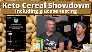 Keto Cereal Showdown  Wonderworks Incredibowl Catalina Crunch and Perfect Keto w glucose testing [upl. by Amalita813]