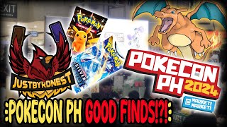 Discovering Treasures At Pokeconph2024 Card And Product Hunting [upl. by Acirederf]