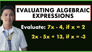 Evaluating Algebraic Expressions [upl. by Nalak]