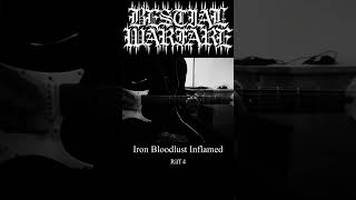 Bestial Warfare  Iron Bloodlust Inflamed blackmetal bestialblackmetal [upl. by Ardnassak]