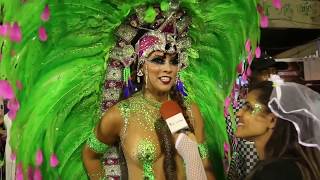 🎉 Carnaval 2019 🎉  Renata Santos  Musa da Estação Primeira de Mangueira [upl. by Sands888]