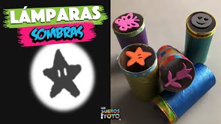 Lámparas o linternas para show de sombras DIY Hechas con material reciclado [upl. by Maud794]