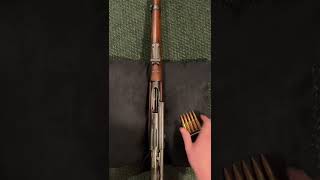 Using a Mosin clip to load a SchmidtRubin [upl. by Ardnod575]