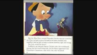 Disneys Pinocchio Audio Book V2 With Book Part 1 [upl. by Swenson766]