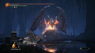 Dark Souls 3 Friedes Great Scythe vs Darkeater Midir SL110 4040 Dex Int Build [upl. by Ahsika]