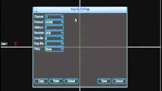 How to configure PTZ Camera Address on the DVR [upl. by Inoek]