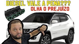 JEEP COMPASS A DIESELVAZOU ÁGUA E VAI GASTAR O VALOR DE UM CARRO MEU DEUS 😭😭😭😭 [upl. by Dasa]