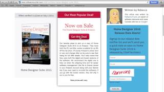 Home Designer Suite 2015  Using a coupon code from SoftwareVouchercom [upl. by Margaretta]