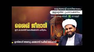 ശൈഖ്ജീലാനി ഈ കാലഘട്ടത്തിൽ കേൾക്കേണ്ട പഠനാർഹമായ ചരിത്രം അബൂ ശമ്മാസ് റഫീഖ് ഫൈസി [upl. by Hepzi]