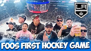 FOOS FIRST HOCKEY GAME [upl. by Yajet779]