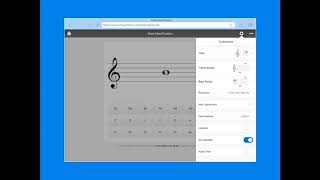 Tutorial musictheorynet Note Identification Exercise [upl. by Weaver]