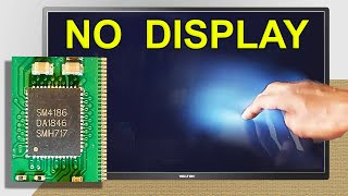 LED TV Screen has no picture amp light but Backlight are OK  LSC320AN10H03 32quot Panel Repair SM4186 [upl. by Nabe720]