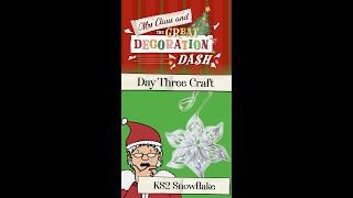 Snowflake Paper Craft KS2  Teachers Pet Advent 2024 [upl. by Ahders]