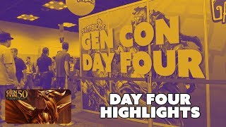 CMON Gen Con 2017  Day 4 Highlights [upl. by Ahsiak]