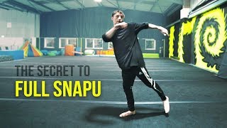 Learn to Full Snapu  Tricking Tutorial [upl. by Marya]