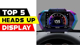 Top 5 Heads Up Display for Cars You Need in 2023 for Convenience and Safety [upl. by Assecnirp]