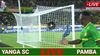 🔴YANGA SC VS PAMBA FC  LIVE STREAMING LIGI KUU TANZANIA BARA 31020242025 [upl. by Eiznek520]