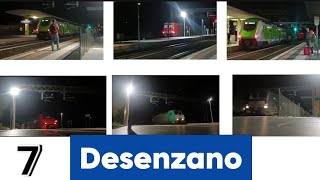 Trains At Desenzano Part 7 Night Edition [upl. by Dunaville862]