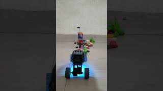 toy car hits cubes  khilaunecar shorts [upl. by Ehsom]