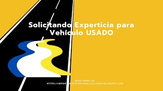 Solicitando Experticia en SERTRACEN [upl. by Yruj]