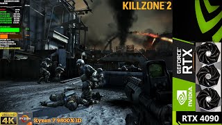 Kill Zone 2 4K RPCS3 Emulator  RTX 4090  R7 9800X3D [upl. by Eelarol]