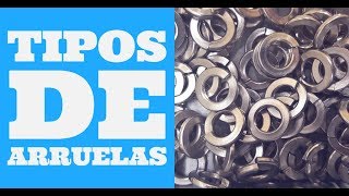 TIPOS DE ARRUELAS [upl. by Hynes]