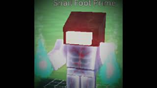 Snail foot forever  Roblox Terra [upl. by Petes]