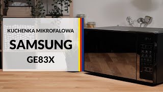 Kuchenka mikrofalowa Samsung GE83X – dane techniczne – RTV EURO AGD [upl. by Eiram]