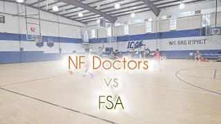 BMBL  Week 9  NF Doctors square up against FSA  final score 45 to 16 [upl. by Idoj]