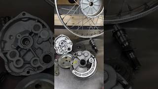 Rebuilding the rear transmission  moped puch töffli vespa mofa engine motor rebuild fix [upl. by Oiratno]