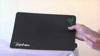 Razer Sphex Ultra Thin Gaming Surface Review [upl. by Korns]