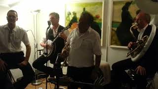 Franz Wosnitza und seine UnnerhausJazzband am 26112014 im Restaurant Rosenhof in Landstuhl [upl. by Noswal675]