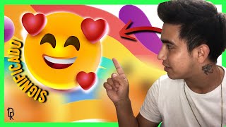 EMOJI con TRES CORAZONES 🥰 SIGNIFICADO REAL 🔥 2023  Daviid Romero ⚡ [upl. by Remos]