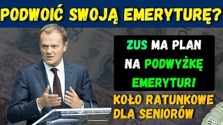 Wielka propozycja ZUS podwójne emerytury gotowe do wysłania na konta seniorów [upl. by Yddeg]