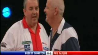 Jocky Wilson Cup  Taylor v Thornton pt 3 [upl. by Jammin]