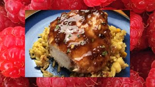 RASPBERRY BALSAMIC CHICKEN  EASY VALENTINES DAY DINNER [upl. by Herries203]