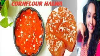 Karachi Halwa recipe Cornflour Halwa Soft and tasty recipe Home Maderecipe Albys Kitchen World [upl. by Vickey142]