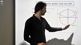 Les équations avec cosx ou sinx 12 [upl. by Susanetta]