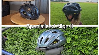 Specialized Align II mips helmet for bicycle trips  unboxing [upl. by Gierc]