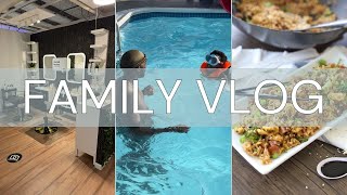 Weekly Vlog  School Shopping  DIY Home Projects  Dave amp Robin Vlogs [upl. by Ailen]