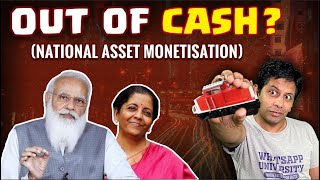 National Asset Monetization or Backdoor Sale  Akash Banerjee [upl. by Oneg]