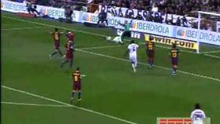 Real Madrid 1 X 1 Barcelona 16042011 Campeonato Espanhol 20102011 [upl. by Mitchiner386]