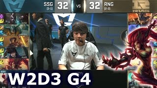 SSG vs RNG  Worlds 2016 W2D3 Group D  LoL S6 World Championship Week 2 Day 3 Samsung vs RNG [upl. by Koval369]